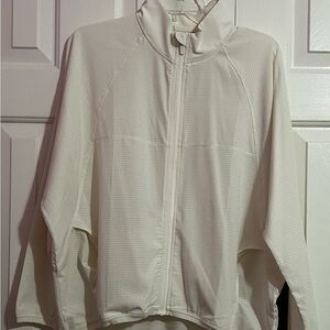 Mono B Women's Cream Full Zip Jacket